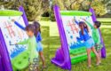 This Giant Inflatable Easel Lets Your Kids Paint Outdoors